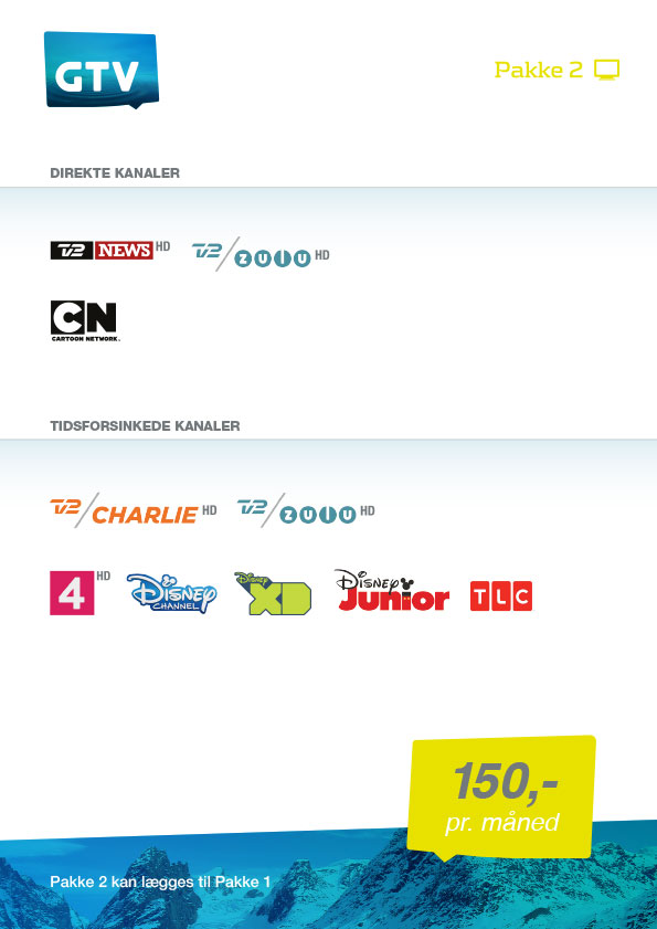 Greenland Television | TV Pakker